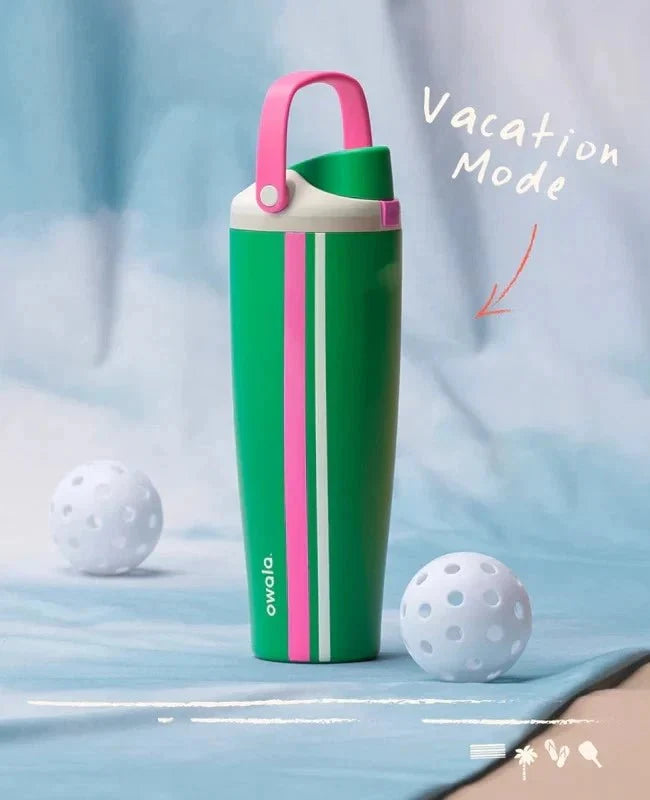 Owala Limited Edition Vacation Mode 30oz FreeSip Sway – Birthday Bash Collection