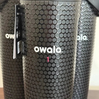 Limited Edition Owala Out of Bounds FreeSip Golf Water Bottle, 30 oz – Black