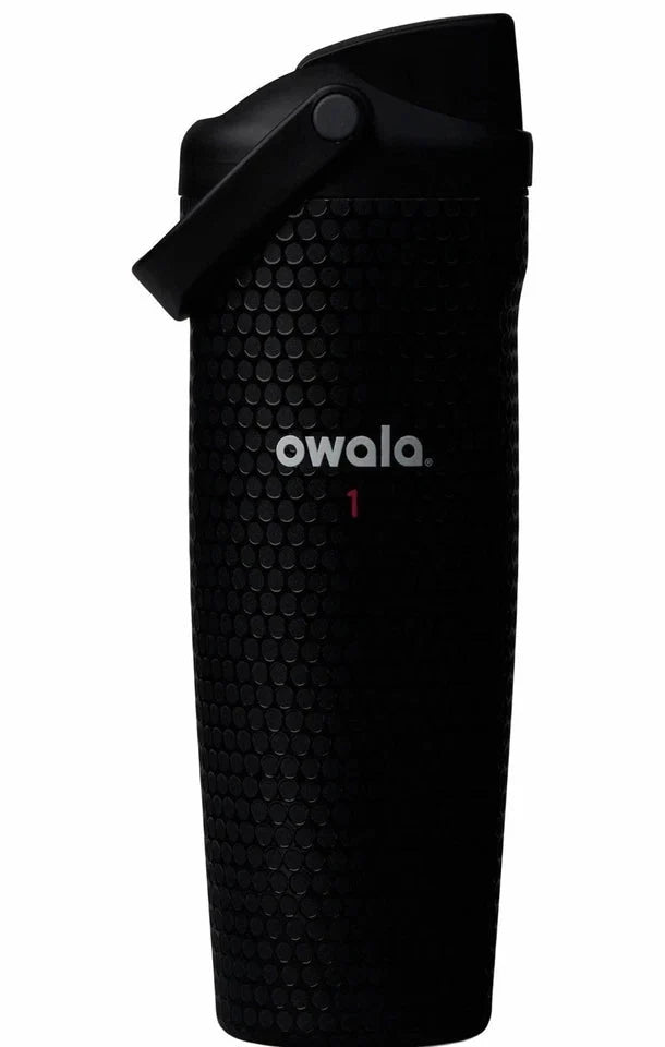 Limited Edition Owala Out of Bounds FreeSip Golf Water Bottle, 30 oz – Black