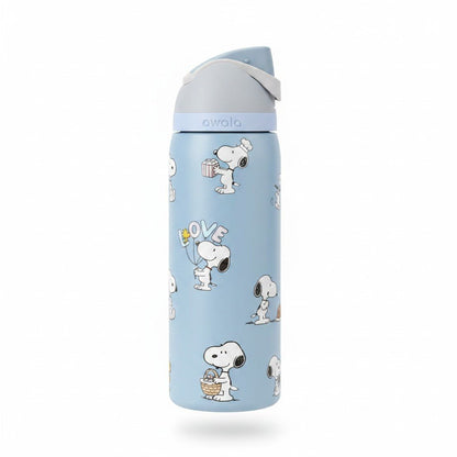 Limited Edition Owala x SNOOPY Sea Salt FreeSip Water Bottle, 32 oz