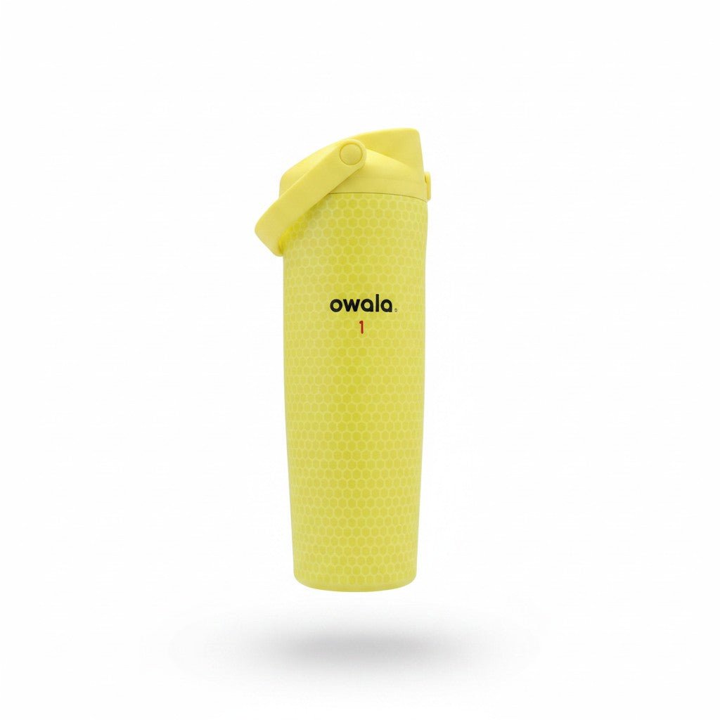 Limited Edition Owala That’s a Gimme 30oz FreeSip Water Bottle – Lemon Yellow