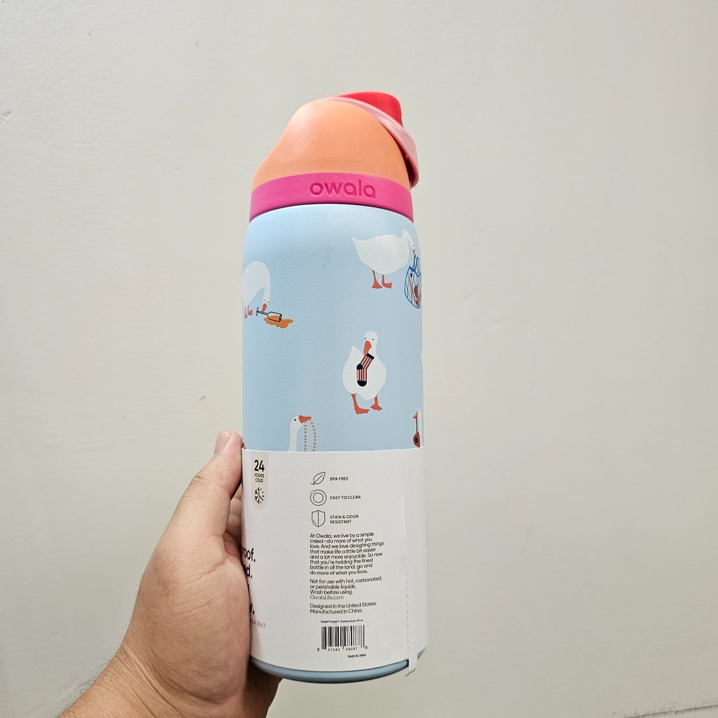 Owala 32oz FreeSip Silly Goose Exclusive Water Bottle – Brand New