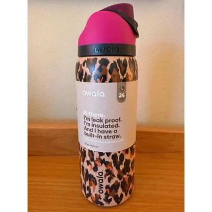 Owala FreeSip 32 oz Water Bottle – Wild At Heart UO Cheetah Leopard Print