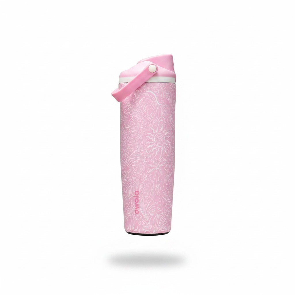Owala Limited Edition Coastal Bohemian 30oz FreeSip Sway Water Bottle – Birthday Bash Collection