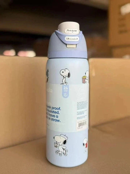 Owala x Snoopy 32 oz Stainless Steel Insulated Water Bottle Collection