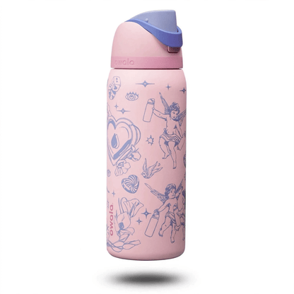 Owala Valentine’s Shot to the Heart FreeSip Water Bottle, 32 oz – Limited Edition