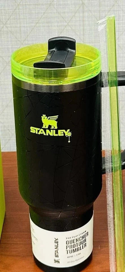 Stanley Halloween Web Glow Quencher H2.0 FlowState Tumbler – 40 oz