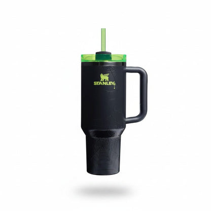 Stanley Halloween Web Glow Quencher H2.0 FlowState Tumbler – 40 oz