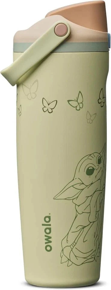 Star Wars Owala 30oz FreeSip Water Bottle – Special Edition Grogu Baby Yoda Edition