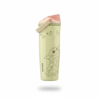 Star Wars Owala 30oz FreeSip Water Bottle – Special Edition Grogu Baby Yoda Edition