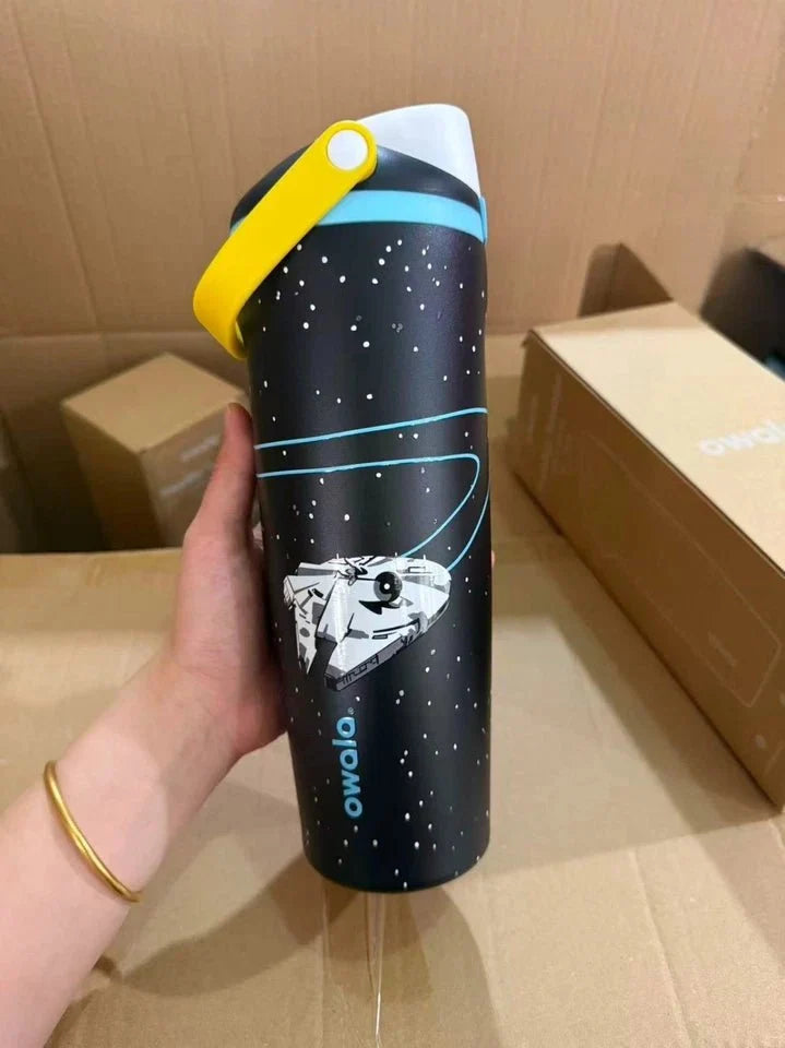 Star Wars Owala Special Edition 30oz FreeSip Water Bottle – Millennium Falcon Edition