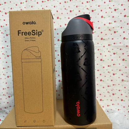 Star Wars Owala Special Edition 32 oz FreeSip Insulated Stainless Steel Water Bottle – Darth