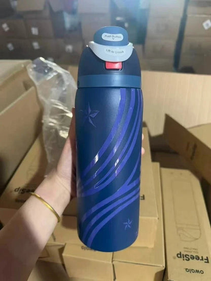 Owala All American Special Edition 32 oz FreeSip Sway Soccer Collection Water Bottle