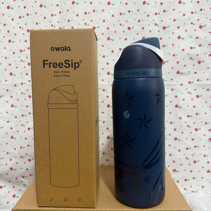 Owala All American Special Edition 32 oz FreeSip Sway Soccer Collection Water Bottle