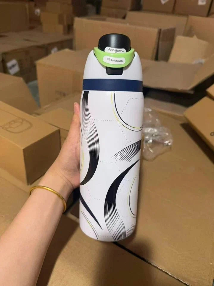 Owala 32oz FreeSip Sway Water Bottle – Steel the Ball Special Edition Soccer Collection