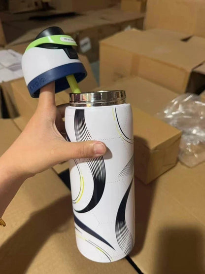 Owala 32oz FreeSip Sway Water Bottle – Steel the Ball Special Edition Soccer Collection